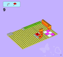 LEGO 41035 instructions page 17 – build guide