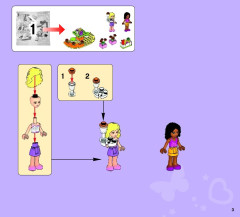 LEGO 41035 instructions page 3 – build guide