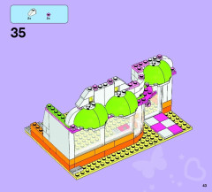 LEGO 41035 instructions page 43 – build guide