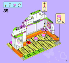 LEGO 41035 instructions page 47 – build guide