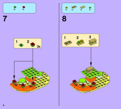 LEGO 41035 instructions page 8 – build guide