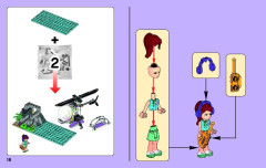 LEGO 41036 instructions page 18 – build guide