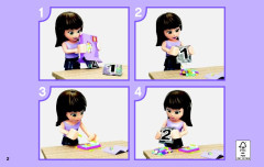 LEGO 41036 instructions page 2 – build guide