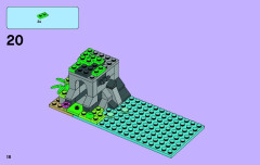 LEGO 41036 instructions page 18 – build guide