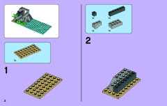 LEGO 41036 instructions page 2 – build guide