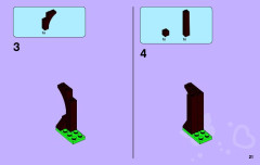 LEGO 41036 instructions page 21 – build guide