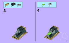 LEGO 41036 instructions page 3 – build guide