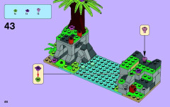 LEGO 41036 instructions page 46 – build guide