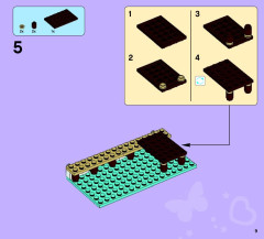 LEGO 41037 instructions page 9 – build guide