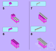 LEGO 41037 instructions page 3 – build guide