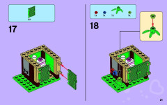 LEGO 41038 instructions page 21 – build guide
