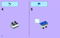 LEGO 41038 instructions page 8 – build guide