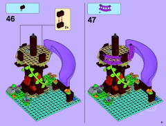 LEGO 41038 instructions page 61 – build guide