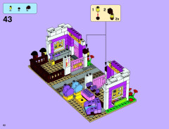 LEGO 41039 instructions page 62 – build guide