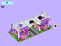 LEGO 41039 instructions page 74 – build guide