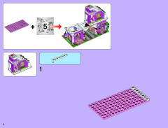 LEGO 41039 instructions page 2 – build guide