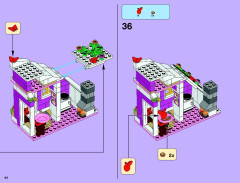 LEGO 41039 instructions page 44 – build guide