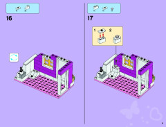 LEGO 41039 instructions page 9 – build guide