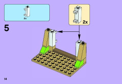 LEGO 41050 instructions page 14 – build guide