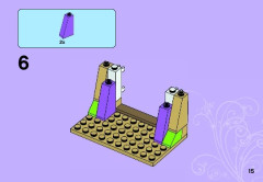 LEGO 41050 instructions page 15 – build guide