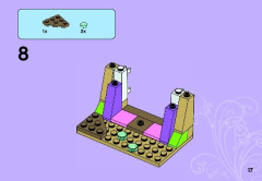 LEGO 41050 instructions page 17 – build guide