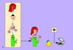 LEGO 41050 instructions page 2 – build guide