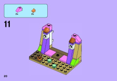 LEGO 41050 instructions page 20 – build guide