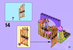 LEGO 41050 instructions page 23 – build guide