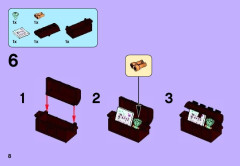 LEGO 41050 instructions page 8 – build guide