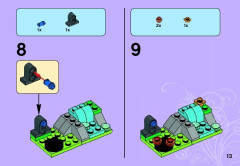 LEGO 41051 instructions page 13 – build guide