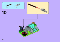 LEGO 41051 instructions page 14 – build guide