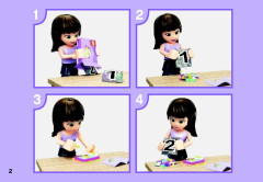 LEGO 41051 instructions page 2 – build guide