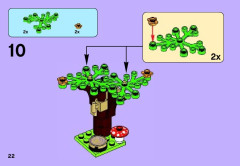 LEGO 41051 instructions page 22 – build guide