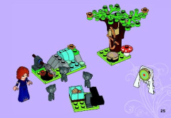 LEGO 41051 instructions page 25 – build guide