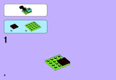 LEGO 41051 instructions page 4 – build guide