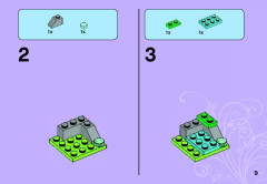 LEGO 41051 instructions page 9 – build guide