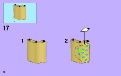 LEGO 41051 instructions page 18 – build guide