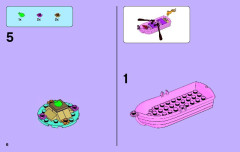 LEGO 41052 instructions page 6 – build guide