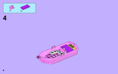 LEGO 41052 instructions page 8 – build guide