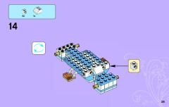 LEGO 41053 instructions page 25 – build guide