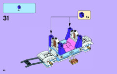 LEGO 41053 instructions page 42 – build guide