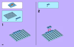 LEGO 41053 instructions page 48 – build guide
