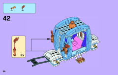 LEGO 41053 instructions page 56 – build guide
