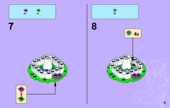 LEGO 41053 instructions page 9 – build guide