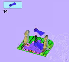 LEGO 41054 instructions page 19 – build guide