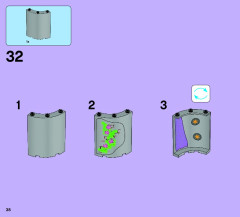 LEGO 41054 instructions page 38 – build guide