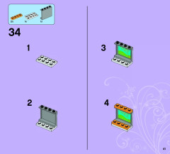 LEGO 41054 instructions page 41 – build guide