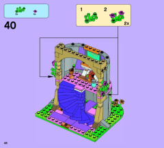 LEGO 41054 instructions page 48 – build guide