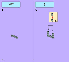 LEGO 41054 instructions page 50 – build guide