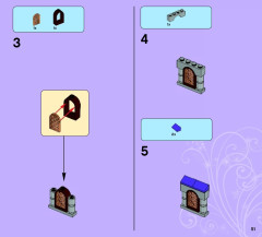 LEGO 41054 instructions page 51 – build guide
